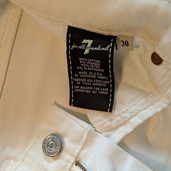 NWT 7 For All Mankind The Slim Cigarette - Picture 5 of 10